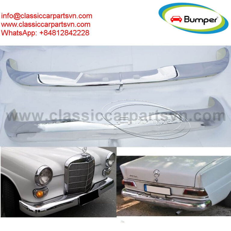 Mercedes W110 EU Style Fintail  Bumpers