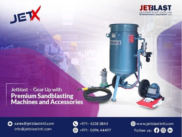 Jetblast –Sandblasting Machine and Accessories