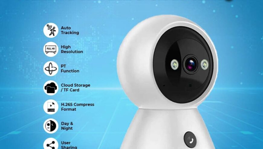 Secuview Indoor Camera with Motion Detection.