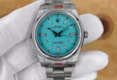 U1 Rolex Oyster Perpetual Cyan Dial
