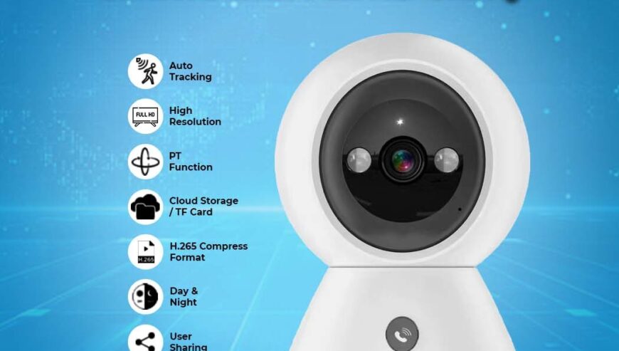 Your Smart Eye Indoors, Secuview Wi-Fi Camera.