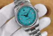 U1 Rolex Oyster Perpetual Cyan Dial