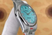 U1 Rolex Oyster Perpetual Cyan Dial