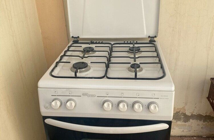 Super General 4 Burner with Oven