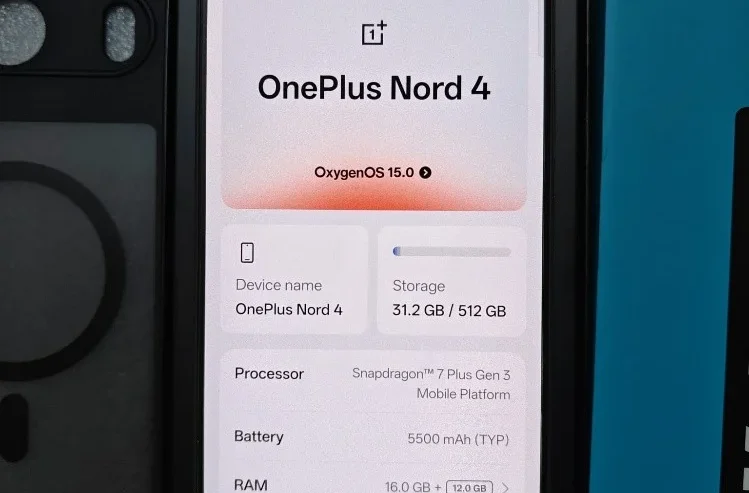 OnePlus Nord 4 – Obsidian Midnight