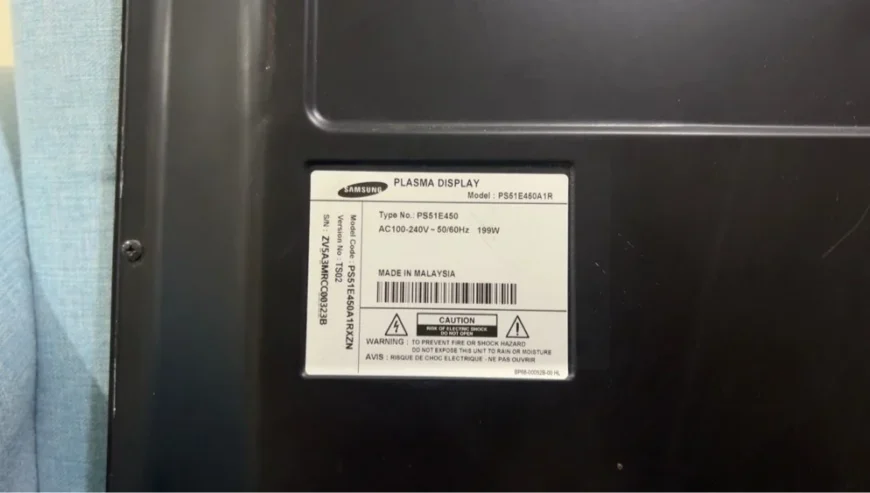 Samsung 51-Inch TV: Crystal Clear Picture