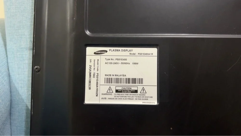 Samsung 51-Inch TV: Crystal Clear Picture