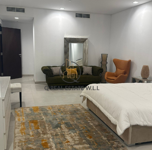 Stunning 1BHK Sea View Apartment for Rent – Lusail