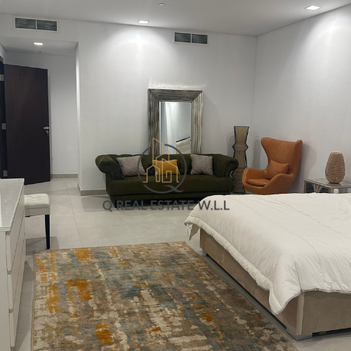 Stunning 1BHK Sea View Apartment for Rent – Lusail