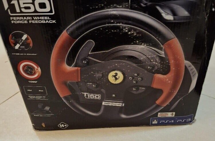 Thrustmaster T150 Racing Wheel – PS4, PS5, PC