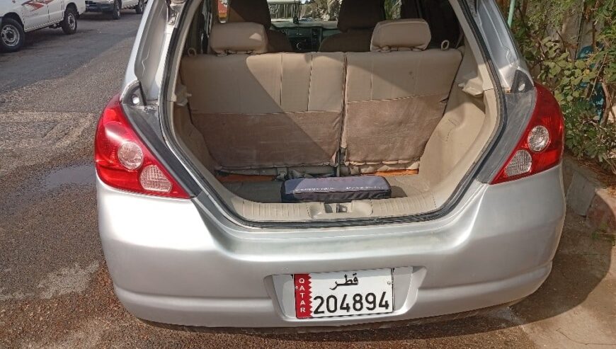 Tiida Japanese 2008 Registration for Sale