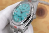 U1 Rolex Oyster Perpetual Cyan Dial