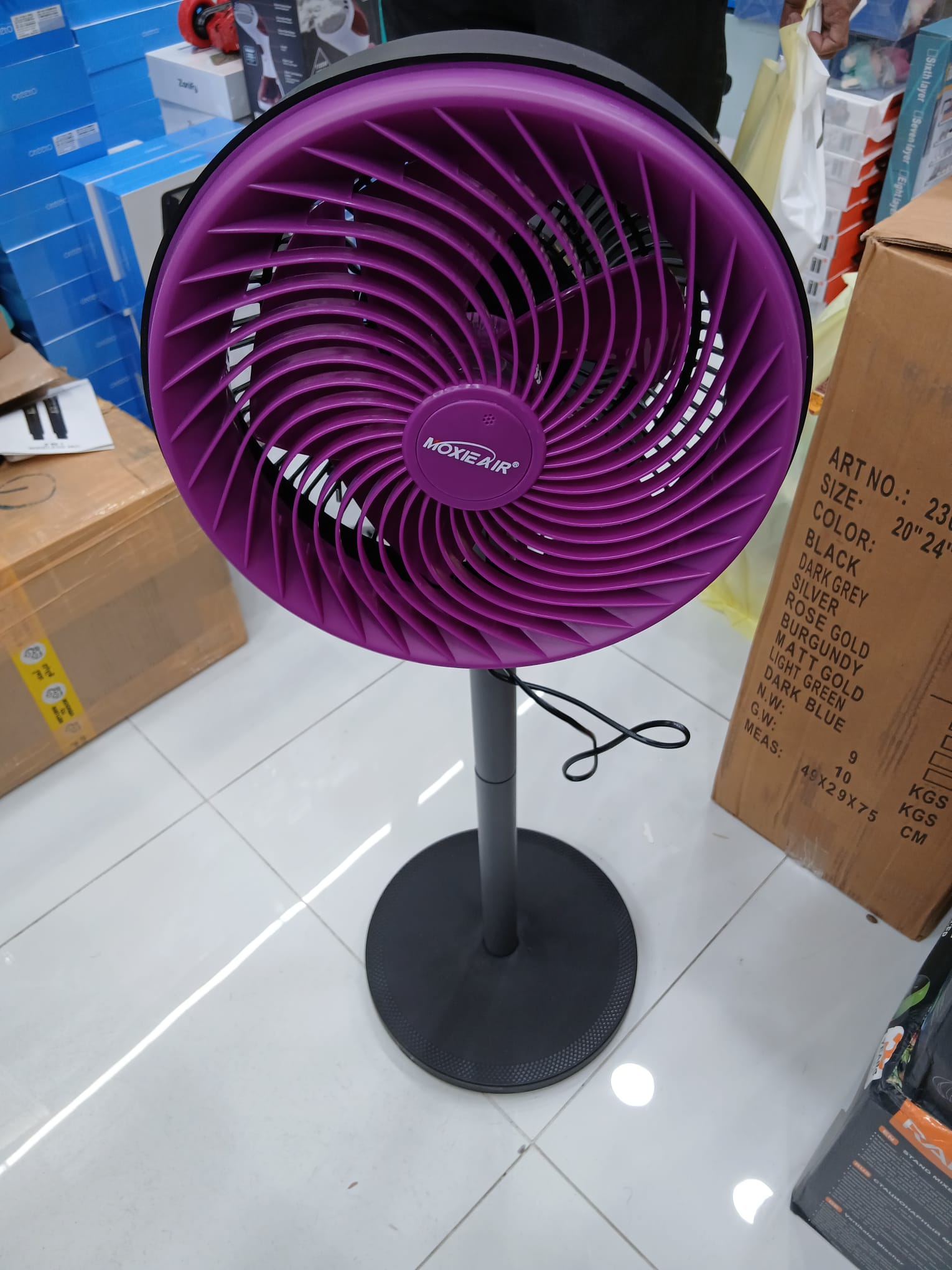 MOXIEAIR AIR CIRCULATION FAN