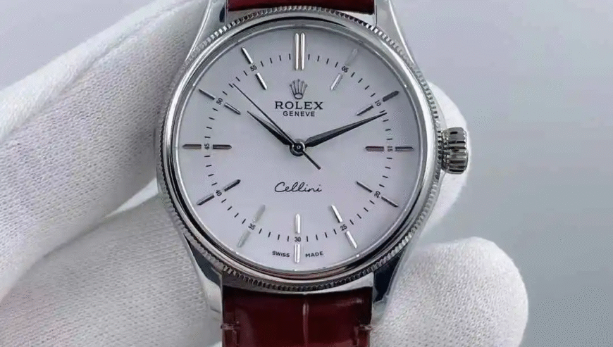 U1 Rolex Cellini 2025 NEW (brown leather)