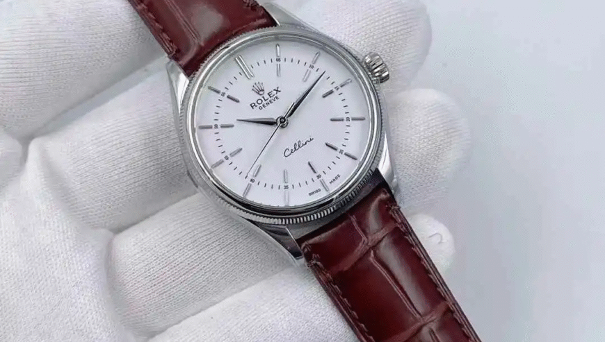 U1 Rolex Cellini 2025 NEW (brown leather)