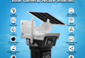 Dual Lens Solar Camera, Full HD Monitoring.