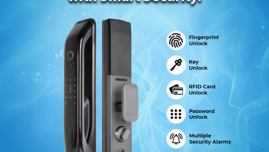 Secuview Door Lock Reinvented with Smart Security.