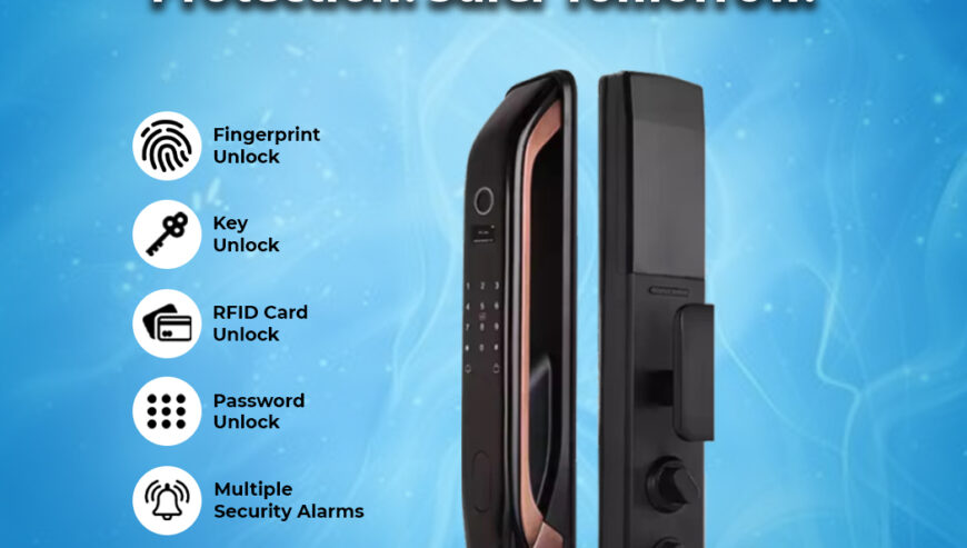 Smart Lock Stronger Protection & Safer Tomorrow.