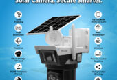 Dual Lens Solar Camera, Full HD Monitoring.