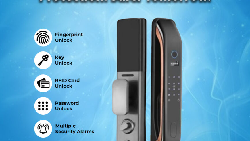 Smart Lock Stronger Protection & Safer Tomorrow.