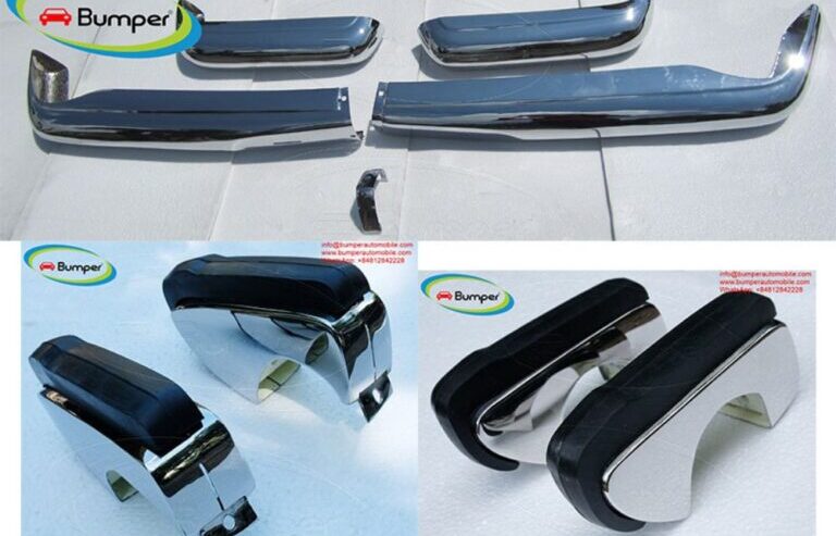 Mercedes Pagode W113 1963 bumpers with overriders