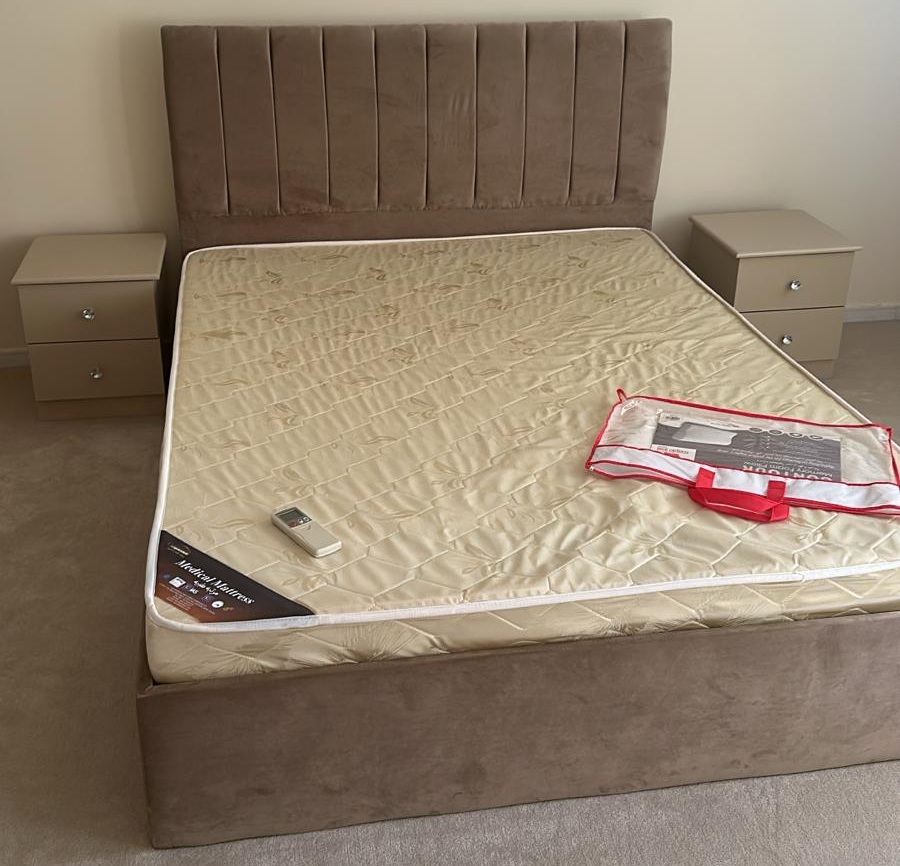 2 NOS Bed single and double