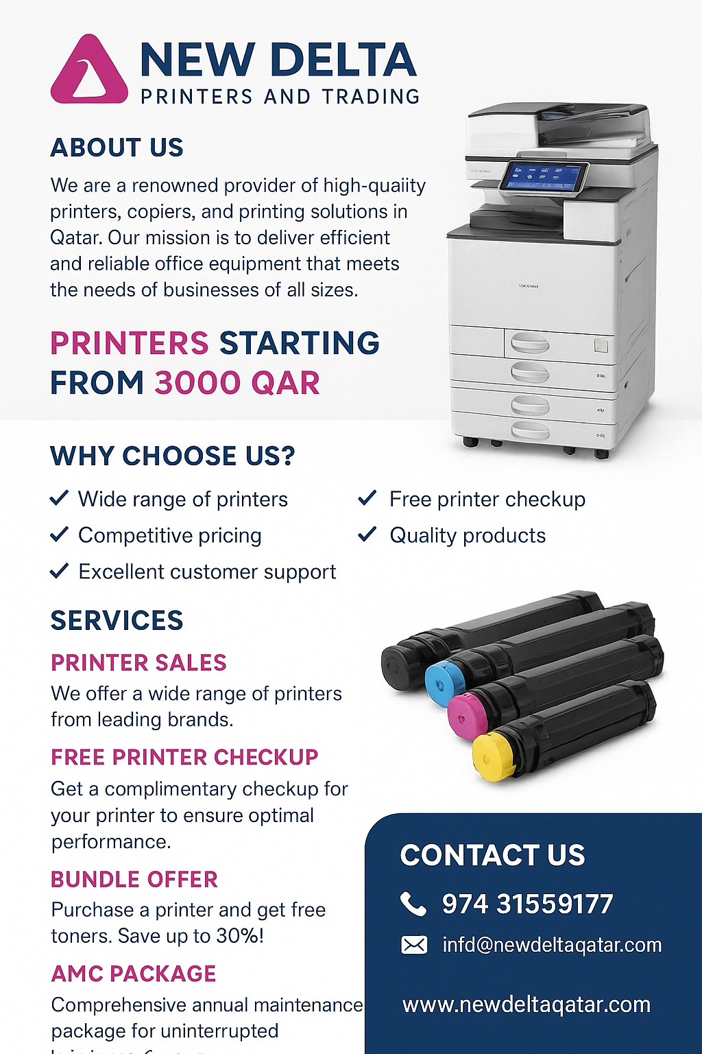 Printers Heavy Duty Refurbished with warranty