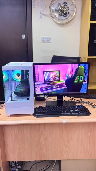 AMD Ryzen 2700X Gaming Editing PC Powerful set