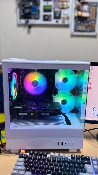 AMD Ryzen 2700X Gaming Editing PC Powerful set