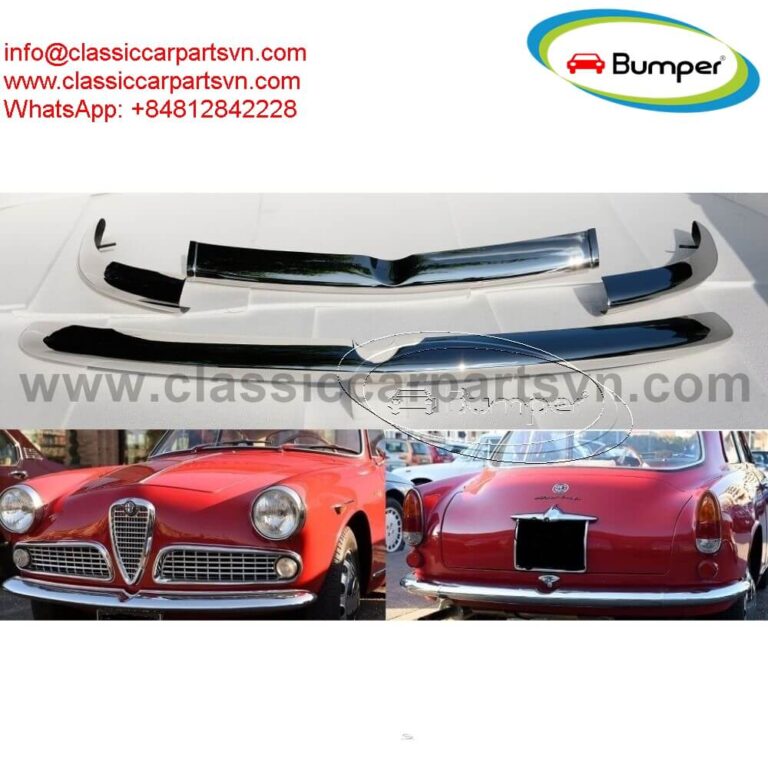 Alfa Romeo Giulietta Sprint S750 and 101 bumpers