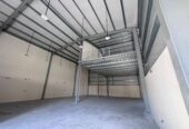Warehouse & Accom.For Rent – (Annual Contract)