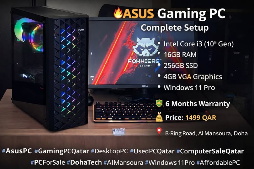 ASUS Gaming PC – Complete Setup
