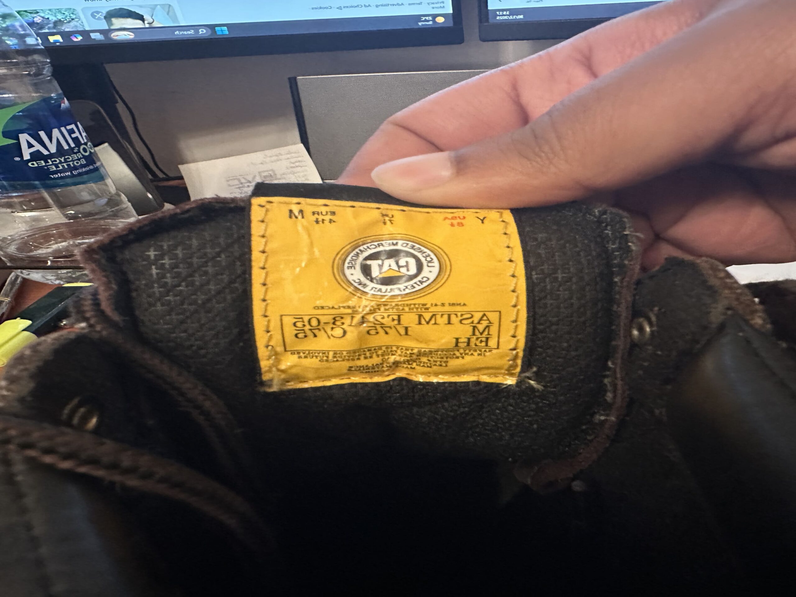 CAT Combustion ST Steeltoe Boots EU 41.5/US 8.5