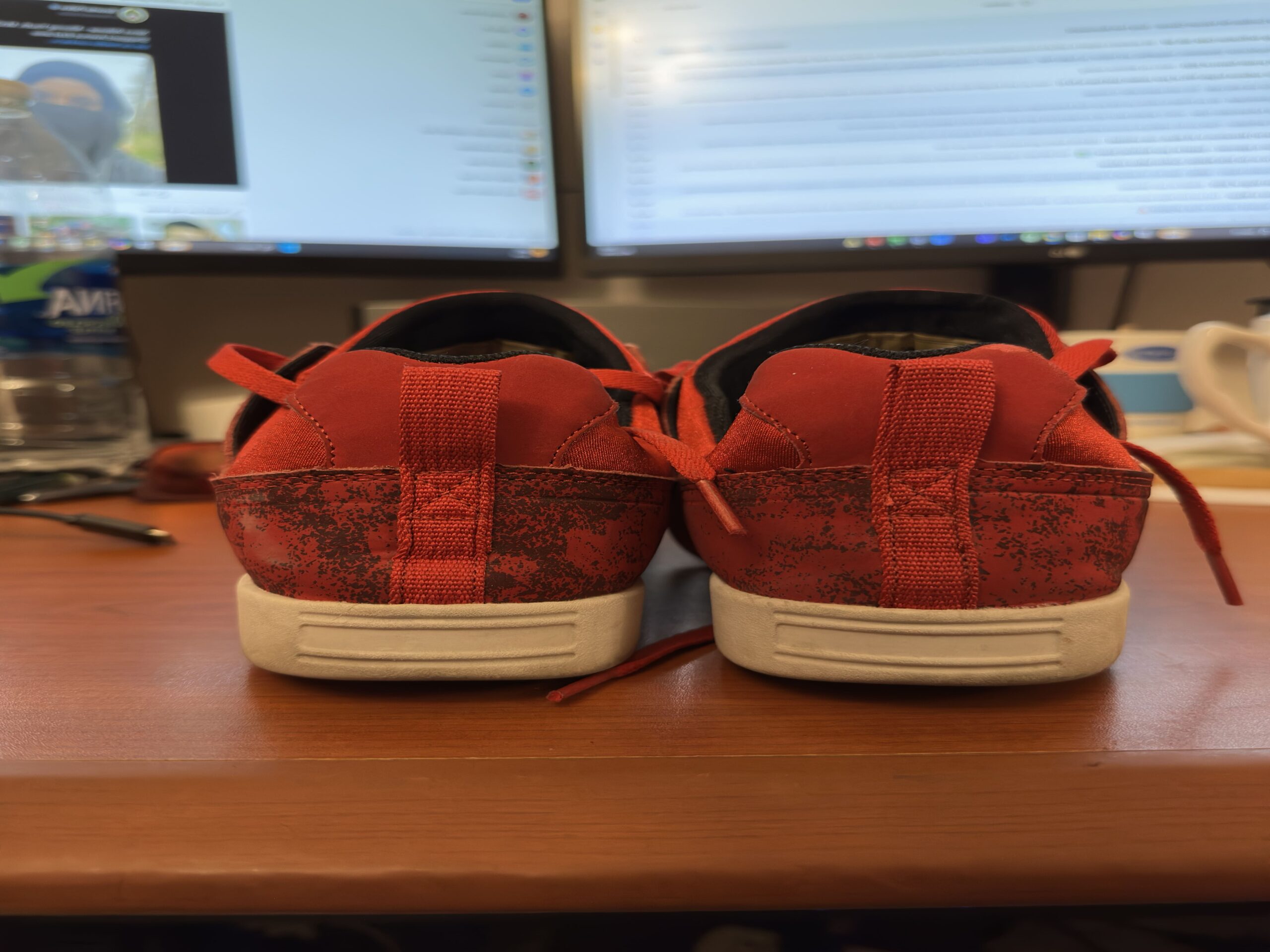 DC Shoes Red Skate Sneakers US10 / EU43 / UK9