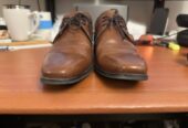 Milano Brown Leather Formal Shoes – EU 43