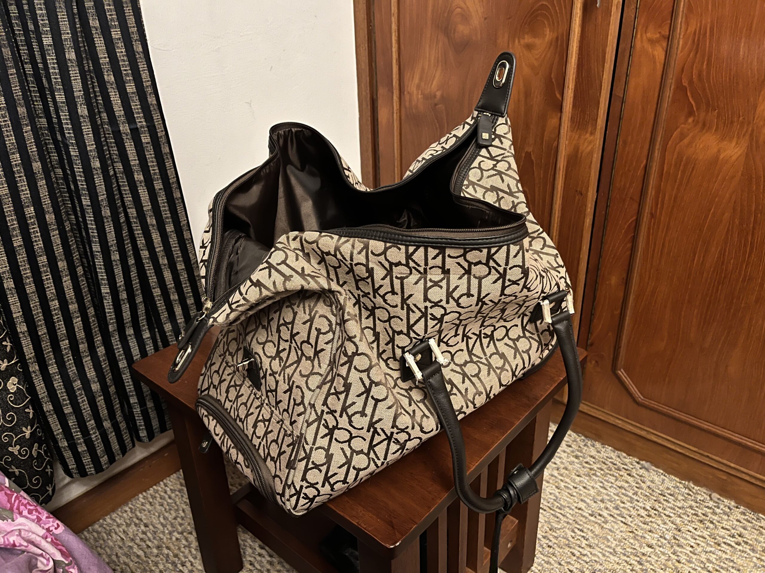 Calvin Klein Rolling Travel Duffel – 19″ Size