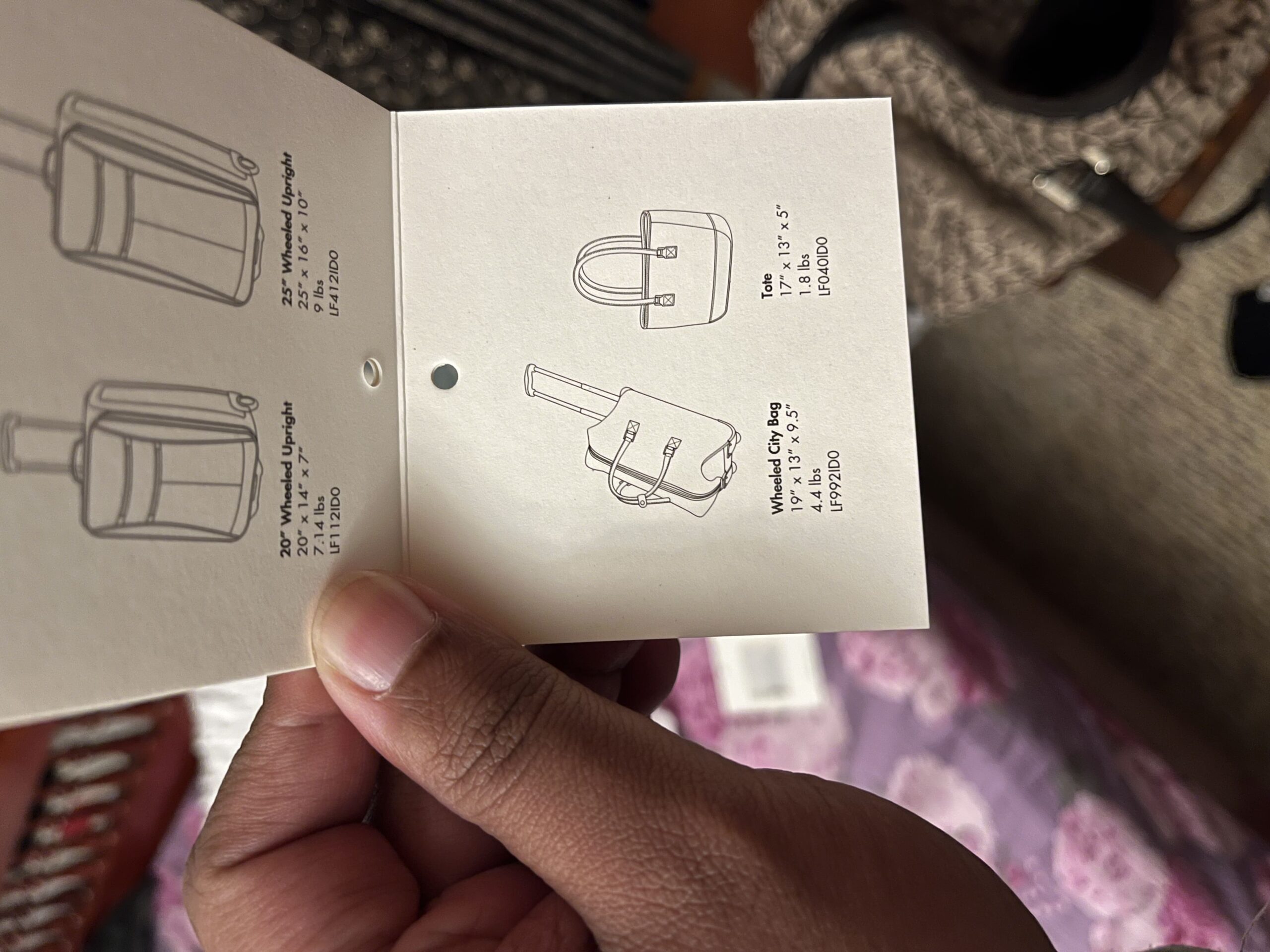 Calvin Klein Rolling Travel Duffel – 19″ Size