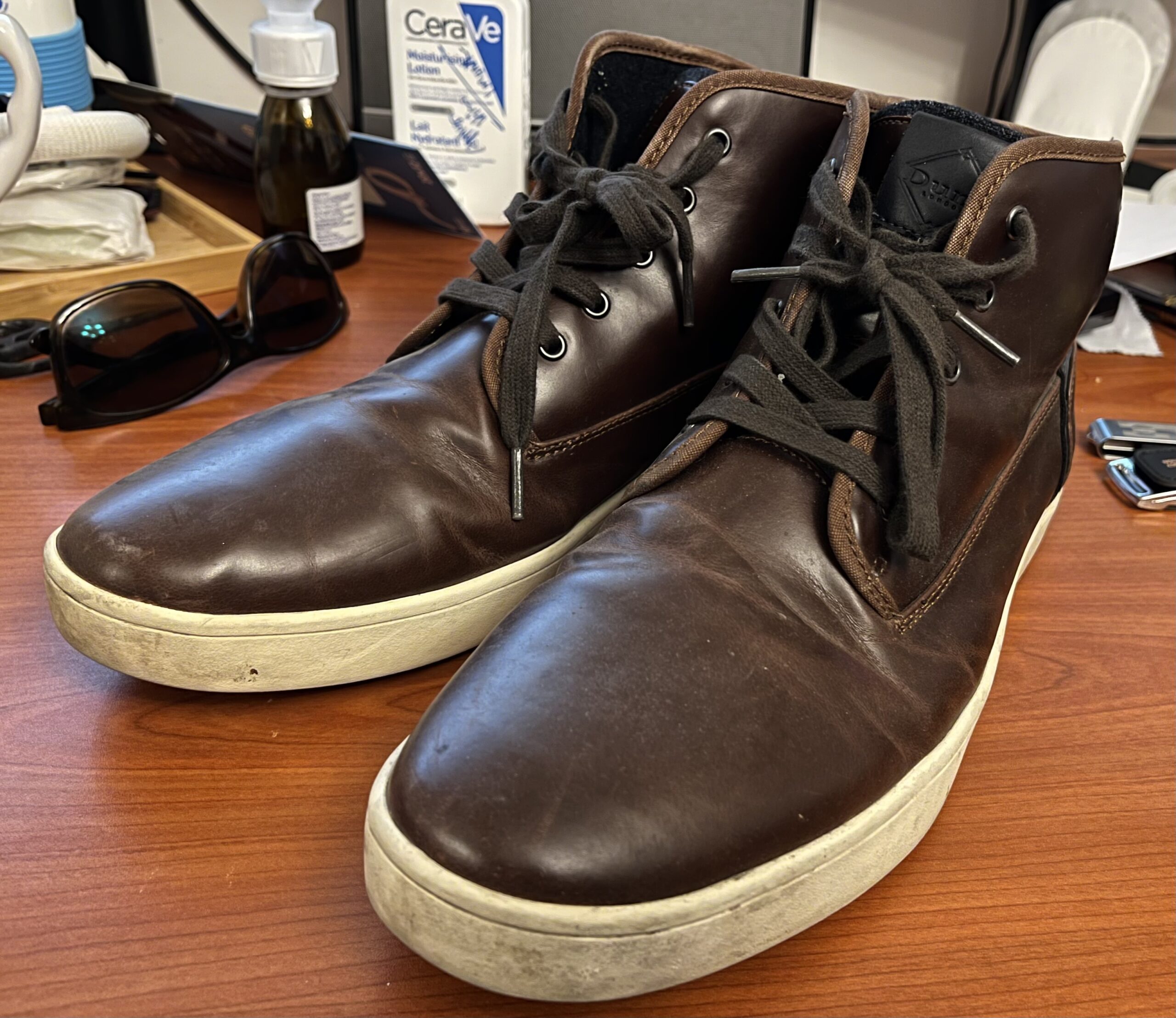 Dune London “Spacejam” Brown Sneakers UK10