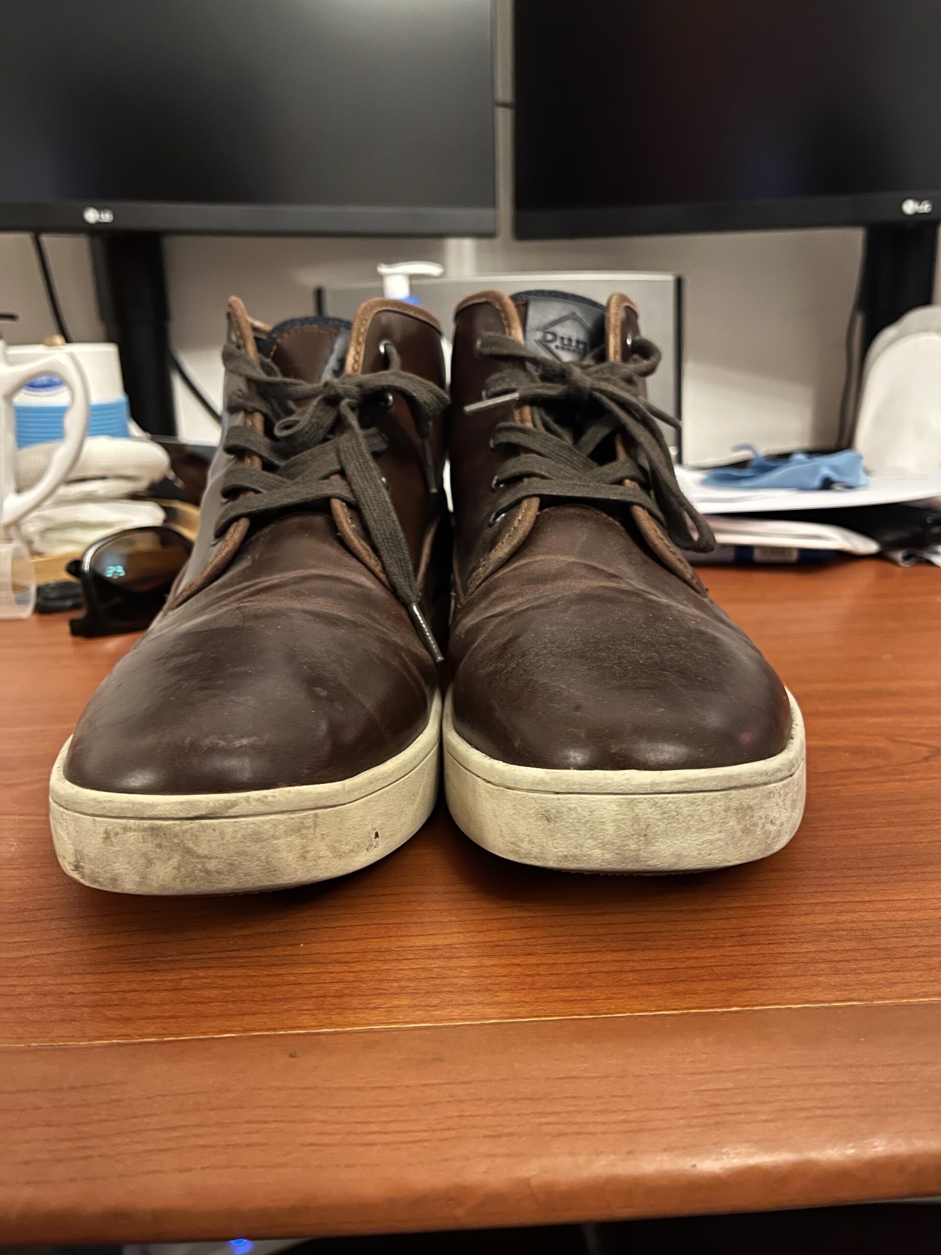 Dune London “Spacejam” Brown Sneakers UK10