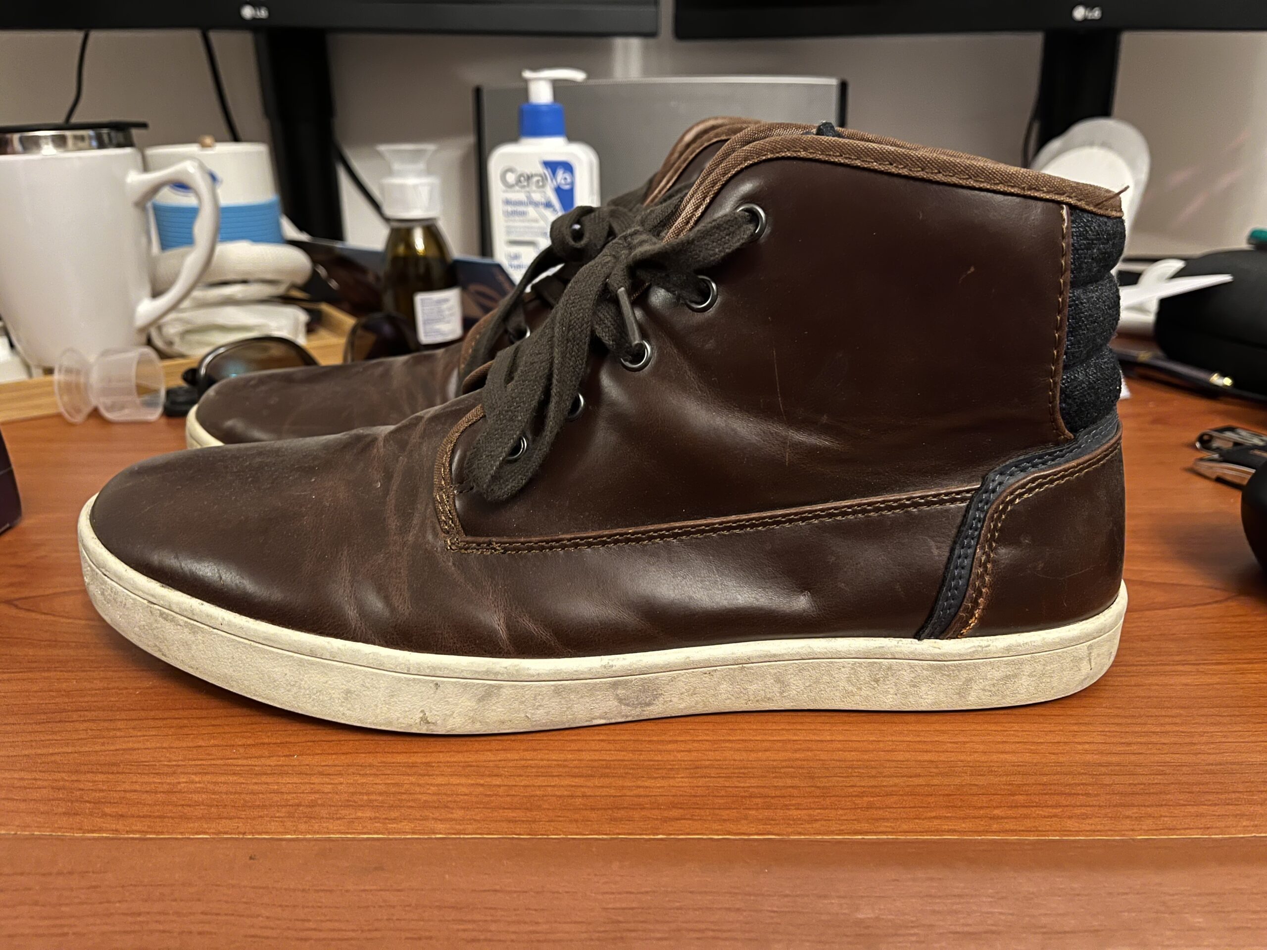 Dune London “Spacejam” Brown Sneakers UK10