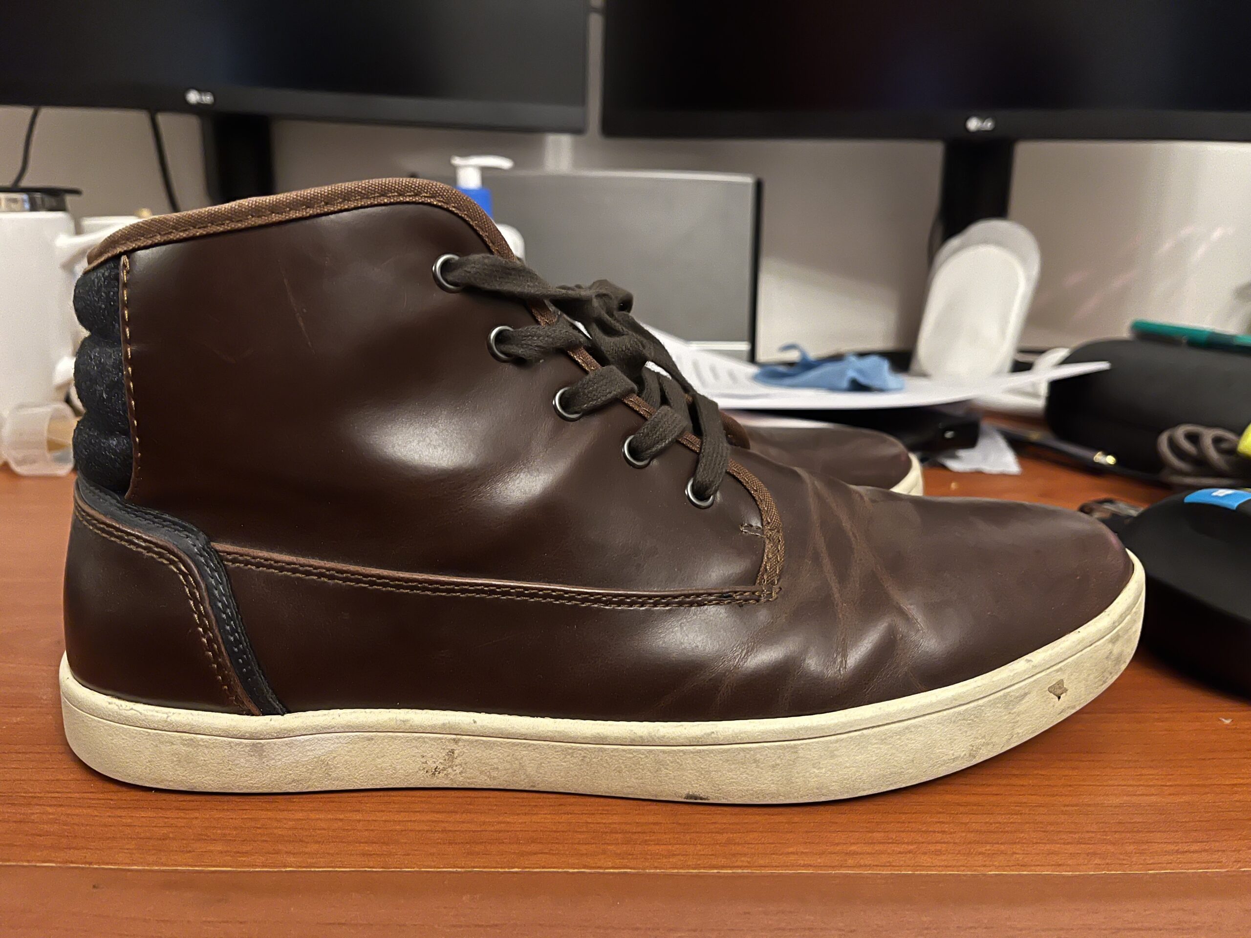 Dune London “Spacejam” Brown Sneakers UK10