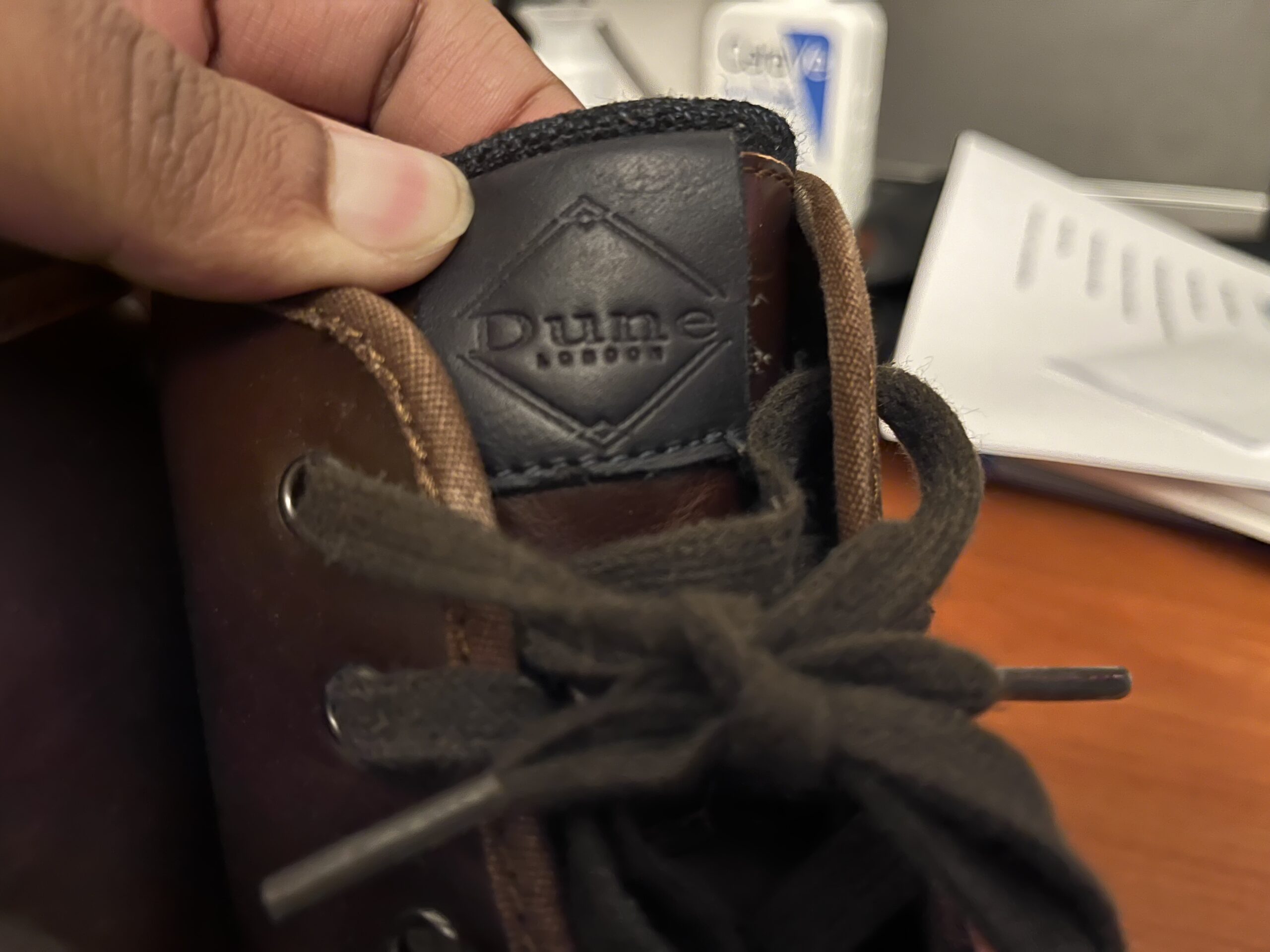 Dune London “Spacejam” Brown Sneakers UK10