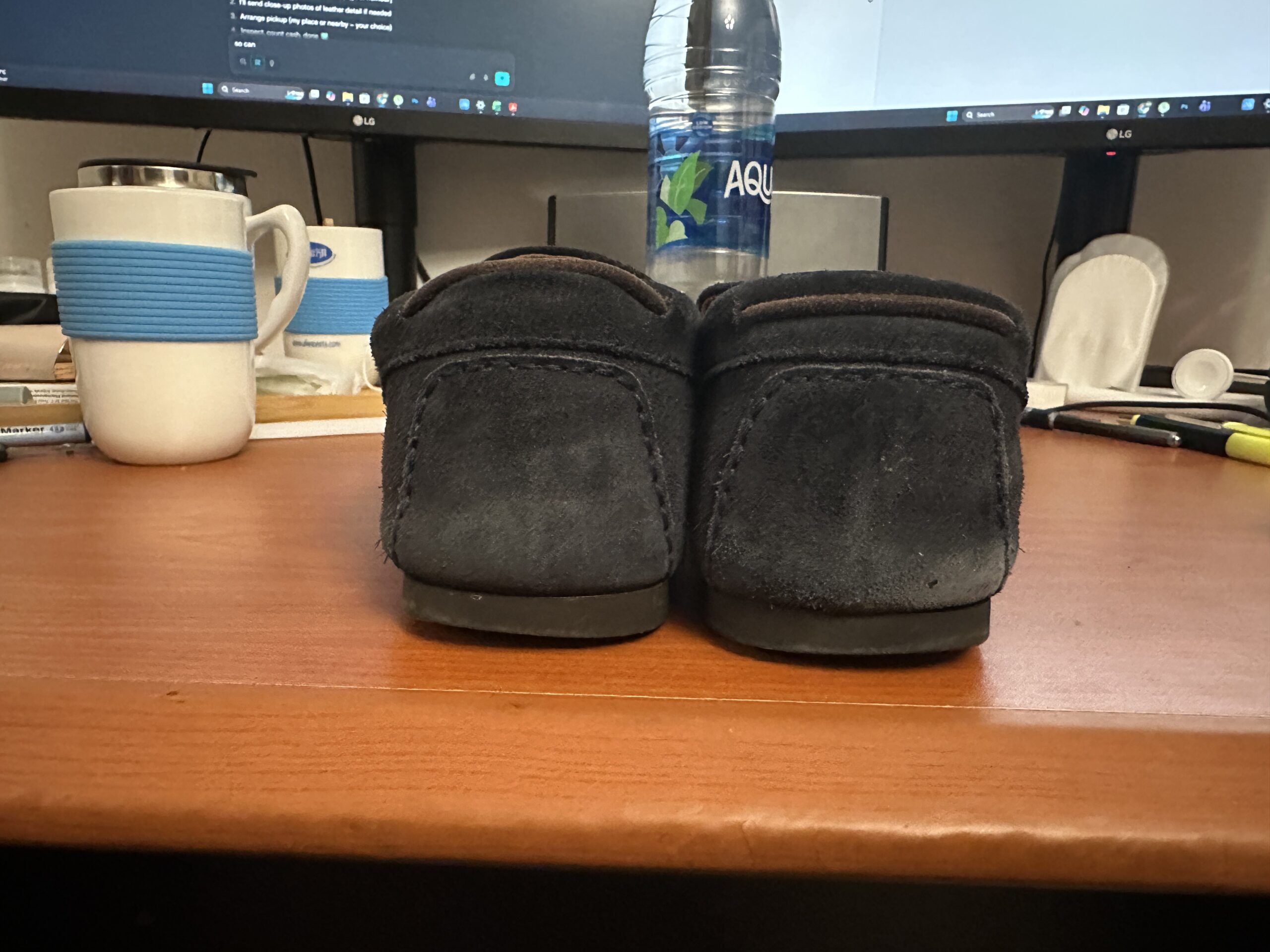 Massimo Dutti Suede Moccasins EU 42-43