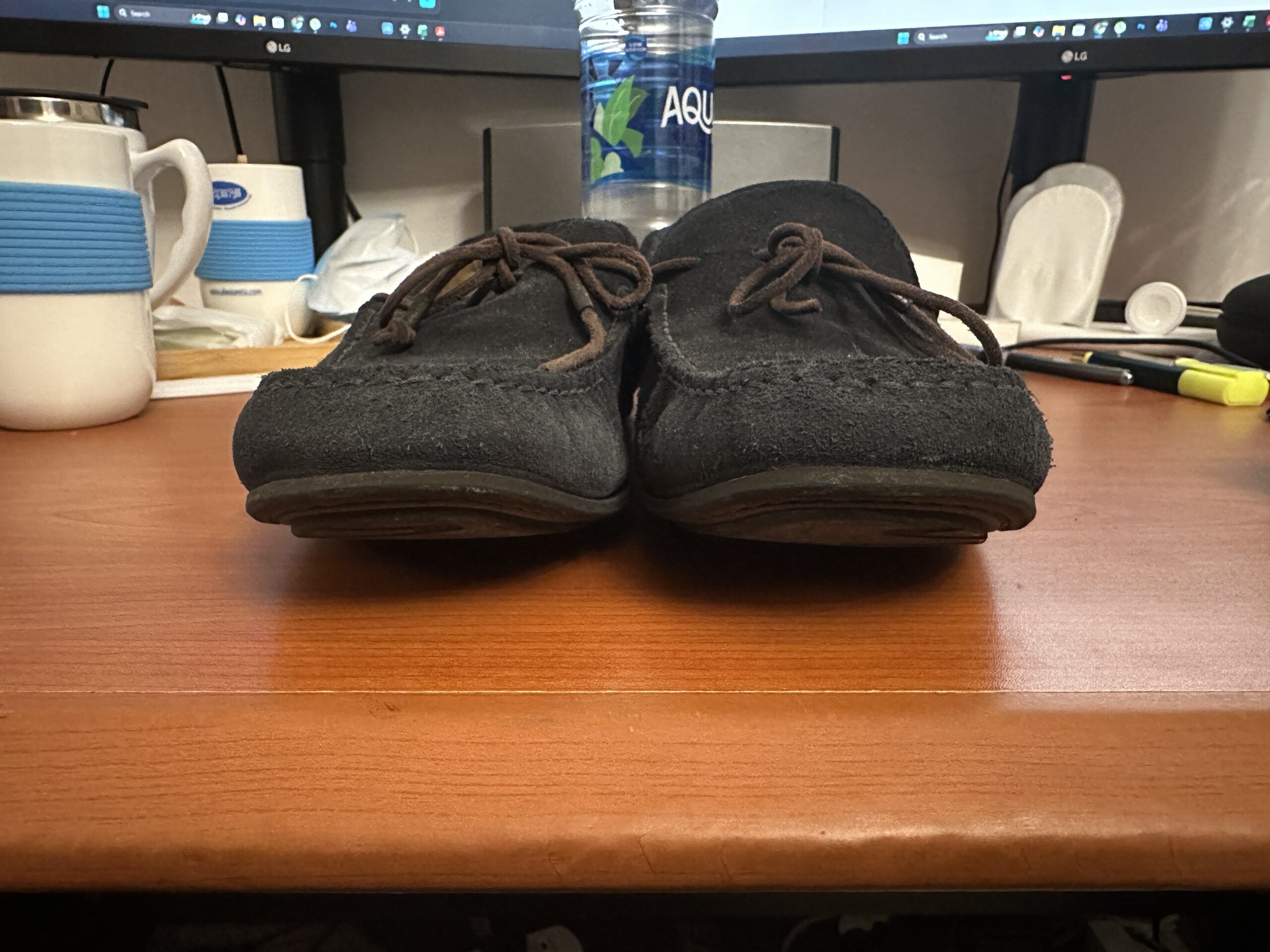 Massimo Dutti Suede Moccasins EU 42-43