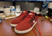 DC Shoes Red Skate Sneakers US10 / EU43 / UK9