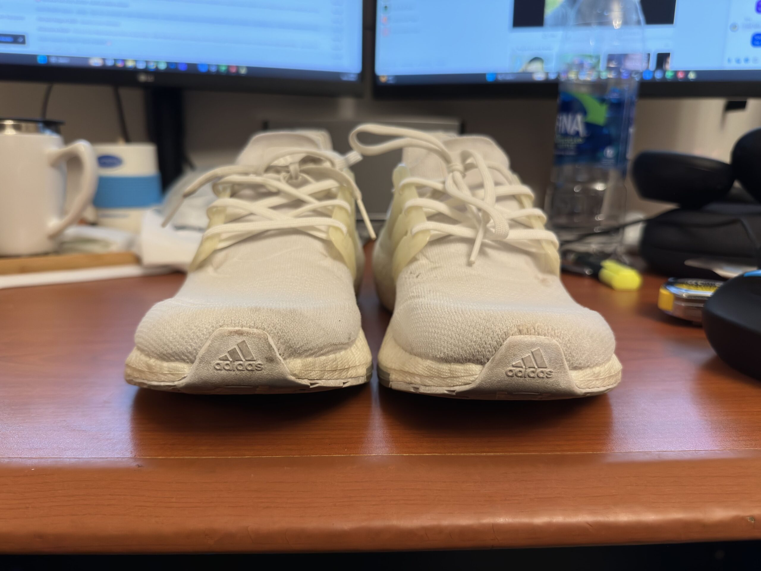 👟 Adidas Ultraboost 21 (White) US 10 / UK 9.5