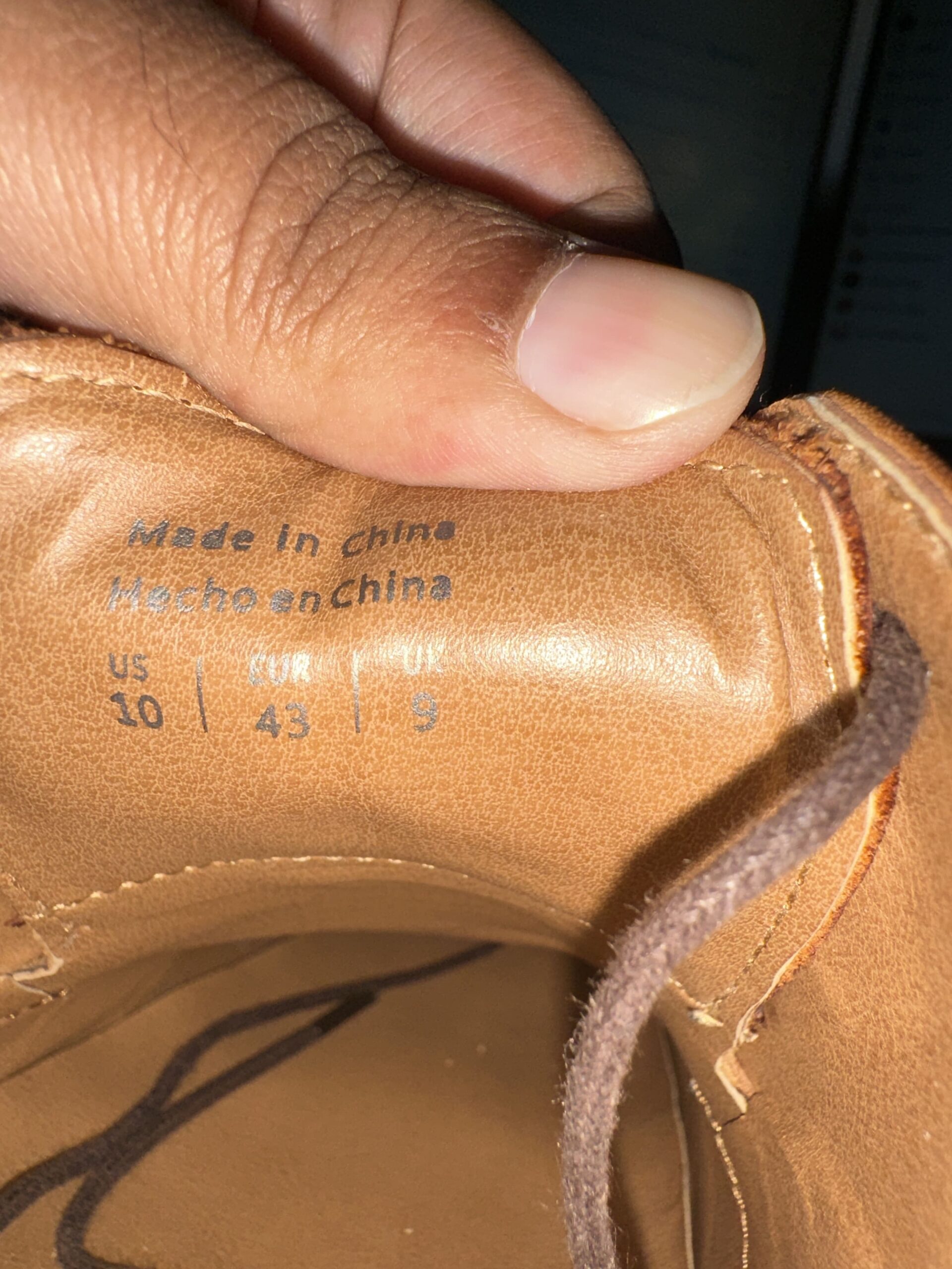 ALDO Brown Leather Dress Shoes EU 43 / US 10