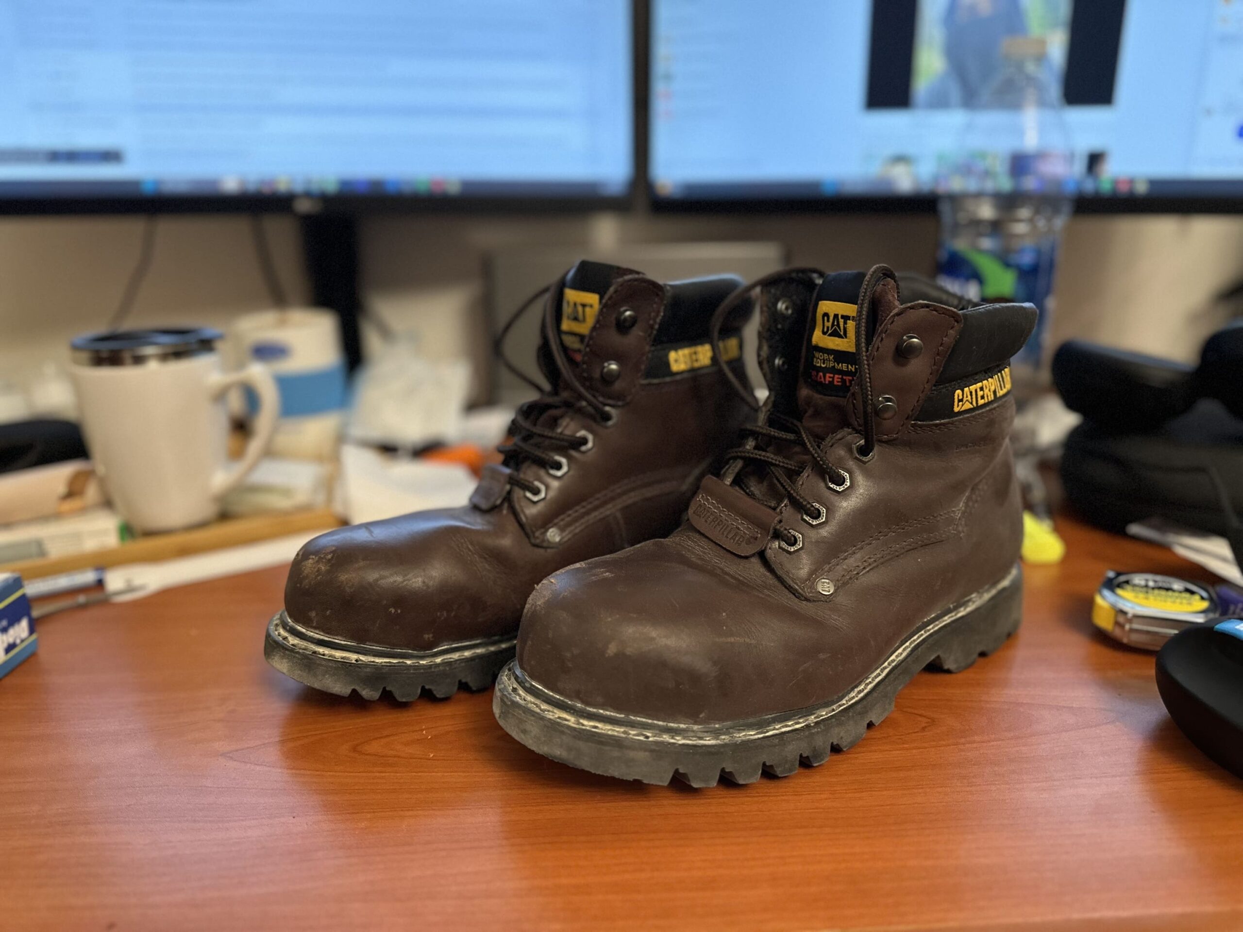 CAT Combustion ST Steeltoe Boots EU 41.5/US 8.5