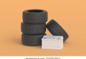 Battery and Tires for Cars