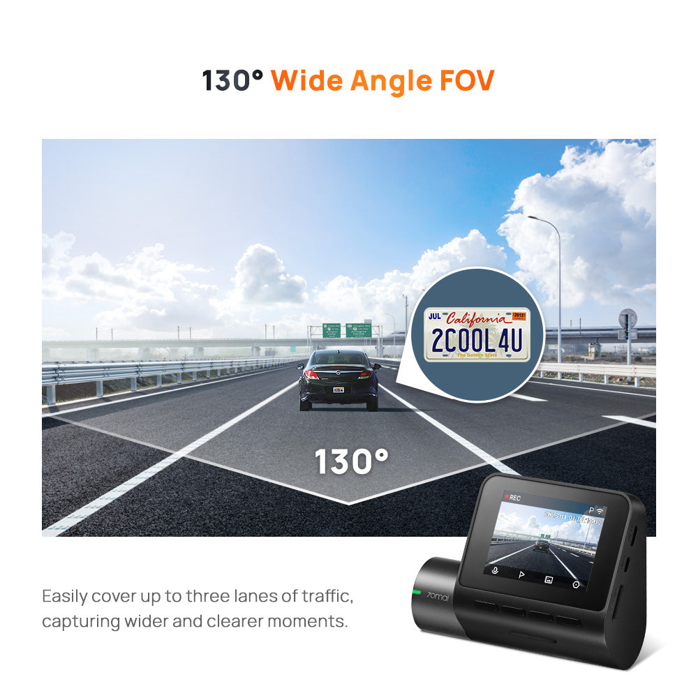 70mai Dash Cam A200 – Advanced Car Camera